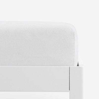 Goldea prostěradlo jersey s napínací gumou bílé 180x200 – Zboží Dáma