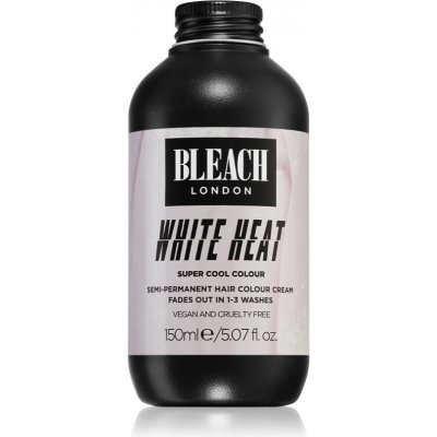 Bleach London Super Cool semi-permanentní barva na vlasy White Heat 150 ml