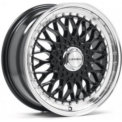 Lenso Bsx 7x15 5x105 ET35 gloss black & polished