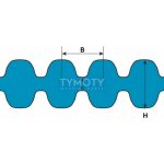 Řemen ozubený 1040 8M 85 Gates Twin Power GT2 TP | Zboží Auto