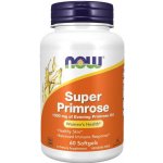 Now Foods Pupalkový Olej Super Primrose Oil 1300 mg 60 kapslí – Hledejceny.cz