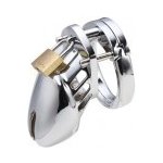 bdsm bondage shop Kovový pás cudnosti pro muže Škrtící kroužek 50 mm – Zboží Dáma