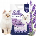 Silky Silikonové stelivo bezprašné 3,8 l – Zboží Dáma