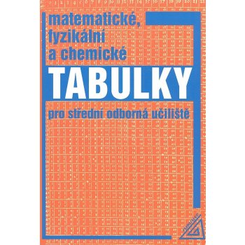 Matematické, fyzikální a chemické tabulky pro střední - Mikulčák J. a kolektiv