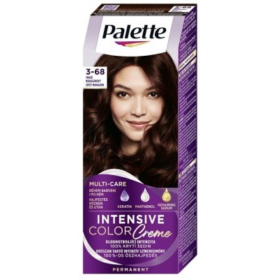 Palette barva na vlasy Intensive Color 3-68 R2 tmavě mahagonový 50 ml – Hledejceny.cz