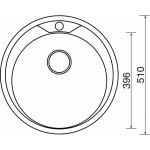 Set Sinks Round 510 V + Pronto – Zbozi.Blesk.cz