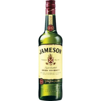 JAMESON IRSKÁ WHISKY 40% 0,7 l (holá láhev)