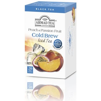 Ahmad Tea Cold Brew Iced Tea Peach & Passion Fruit 20 x 2 g