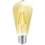 GTV LED VINTAGE FILAMENT, A-G, ST64, 3000K, E27, 4,0W, AC220-240V, 360°, 300lm, 44mA – Hledejceny.cz