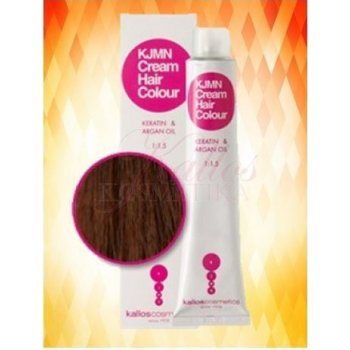 Kallos KJMN s keratinem a arganovým olejem 6.53 Chocolate Cream Hair Colour 1:1.5 100 ml