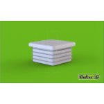 Záslepka čtvercová bílá PE 40x40 3-5 – Hledejceny.cz