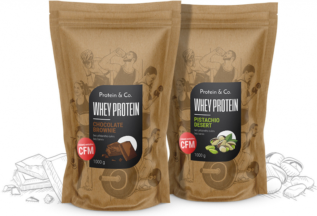 Protein&Co. CFM WHEY PROTEIN 80 1000 g