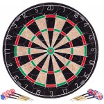 MultiStore AP-301 Sisalový terč na šipky 46 cm, 6 šipek – Zboží Dáma