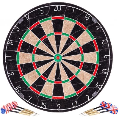 MultiStore AP-301 Sisalový terč na šipky 46 cm, 6 šipek – Zboží Dáma