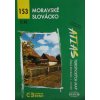 Mapa a průvodce Moravské Slovácko - Atlas turistických map 153
