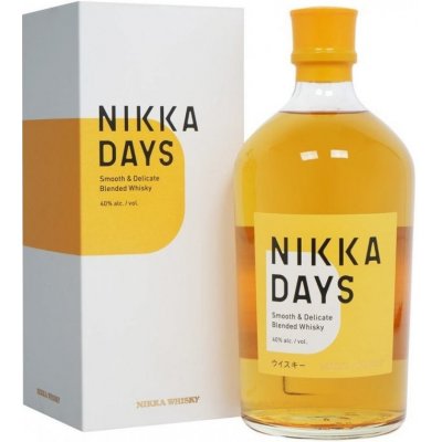 Nikka Days Smooth & Delicate 40% 0,7 l (holá láhev) – Hledejceny.cz