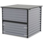 Vitavia Tami 99 x 99 x 87 cm plechový šedý – Sleviste.cz