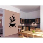Merci-shop.Samolepka na zeď - Hrníček kávy 17 x 30 cm – Sleviste.cz
