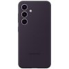 Pouzdro a kryt na mobilní telefon Samsung Samsung Silikonový S24 Dark Violet