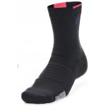 Under Armour sportovní ponožky Curry UA AD Playmaker 1p Mid Růžovo-černé – Zboží Mobilmania