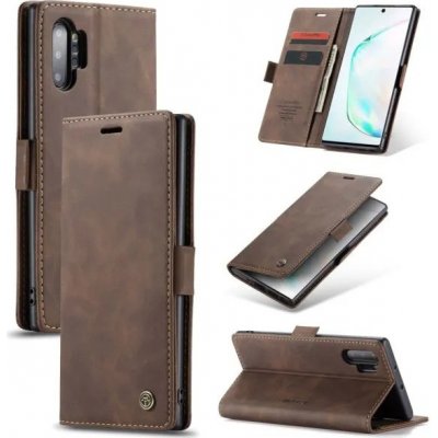 Pouzdro CASEME Samsung Galaxy Note 10 Plus hnědé – Zboží Mobilmania