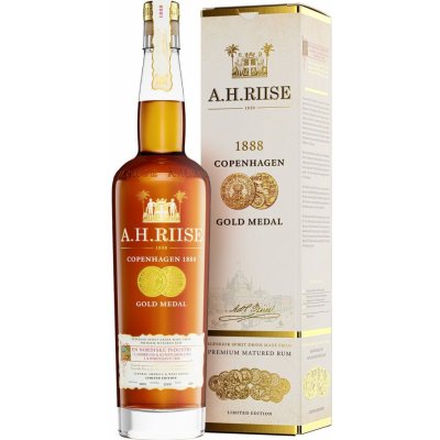 A.H. Riise 1888 Copenhagen Gold Medal 40% 0,7 l (holá láhev) – Zbozi.Blesk.cz