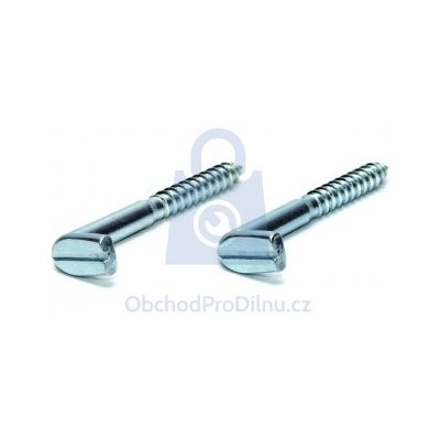 Skoba s plochou drážkou, pozinkovaná L = 65 mm - hobby balení, balení 1 ks – Hledejceny.cz