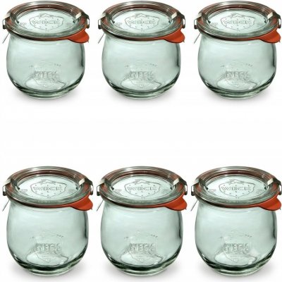 Weck zavařovací sklenice Tulip 6 x 370ml s víčkem – Hledejceny.cz