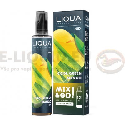 Ritchy Liqua Mix&Go Cool Green Mango 12 ml – Hledejceny.cz