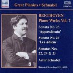 Artur Schnabel - Beethoven - Piano Works Vol. 7 - 1932-35 - Sonatas Nos. 22-26 – Hledejceny.cz