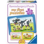Ravensburger Moje první Rámové Dobrízvířecí kamarádi 3 x 6 dílků – Hledejceny.cz