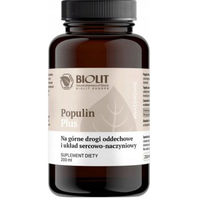 Biolit Populin Plus 200 ml – Hledejceny.cz