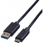 Roline 11.02.9011 USB 3.0 USB3.0 A(M) - USB C(M), 1m, černý – Zbozi.Blesk.cz