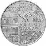 Česká mincovna 200. výročí založení české spořitelny - Böhmische Sparkasse 200 Kč 2025 stříbrná mince Standard 13 g – Sleviste.cz