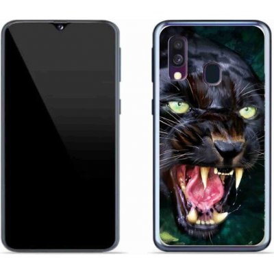 Pouzdro mmCase gelové Samsung Galaxy A40 - rozzuřený černý panter – Zbozi.Blesk.cz