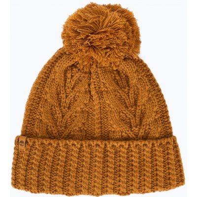 Timberland Dámská zimní čepice Cable Premium Pom Beanie wheat – Hledejceny.cz