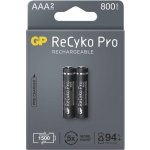 GP Recyko Pro AAA 800mAh 2ks 1033122080 – Zboží Mobilmania