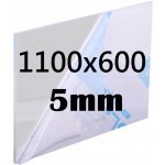 Bezbarvá deska z PLEXISKLA na míru 1100x600x5mm – Hledejceny.cz