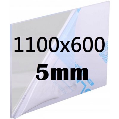 Bezbarvá deska z PLEXISKLA na míru 1100x600x5mm – Hledejceny.cz
