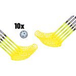 FLOORBEE Douglas 32 + Balls žlutá / černá 10 ks – Zboží Dáma