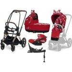 Cybex e-Priam 3.0 Kombinovaný + Cloud Z2 Autosedačka 0-13 kg + Základna Isofix Z2 Sada 4v1 Petticoat by Jeremy Scott 2023 – Zbozi.Blesk.cz