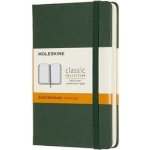 Moleskine Zápisník S tvrdé desky tm.zelený linkovaný A6 96 listů – Zboží Živě