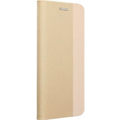 Pouzdro Sensitive Book Samsung Galaxy A51 zlaté – Zboží Mobilmania