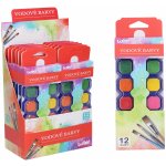 Wiky vodové barvy 12 ks – Zboží Dáma