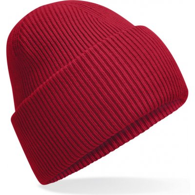 Beechfield Čepice Recycled B385R s manžetou classic red Červená – Hledejceny.cz