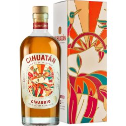 Cihuatan CINABRIO Rum El Salvador 12y 40% 0,7 l (tuba)