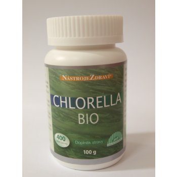 Nástroje zdraví Chlorella Chlorela Bio 400 tablet 100 g