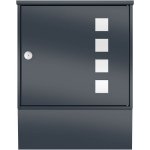 Max Knobloch Designová poštovní schránka KNOBLOCH PORTLAND DESIGN E Barva: Antracit – Hledejceny.cz