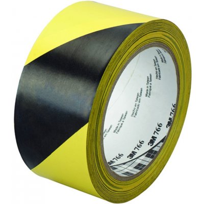 3M 766 výstražná lepicí páska 50 mm x 33 m x 50 mm černo-žlutá – Zboží Dáma