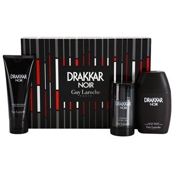 Guy Laroche Drakkar Noir EDT 100 ml + balzám po holení 100 ml + deostick 75 g dárková sada